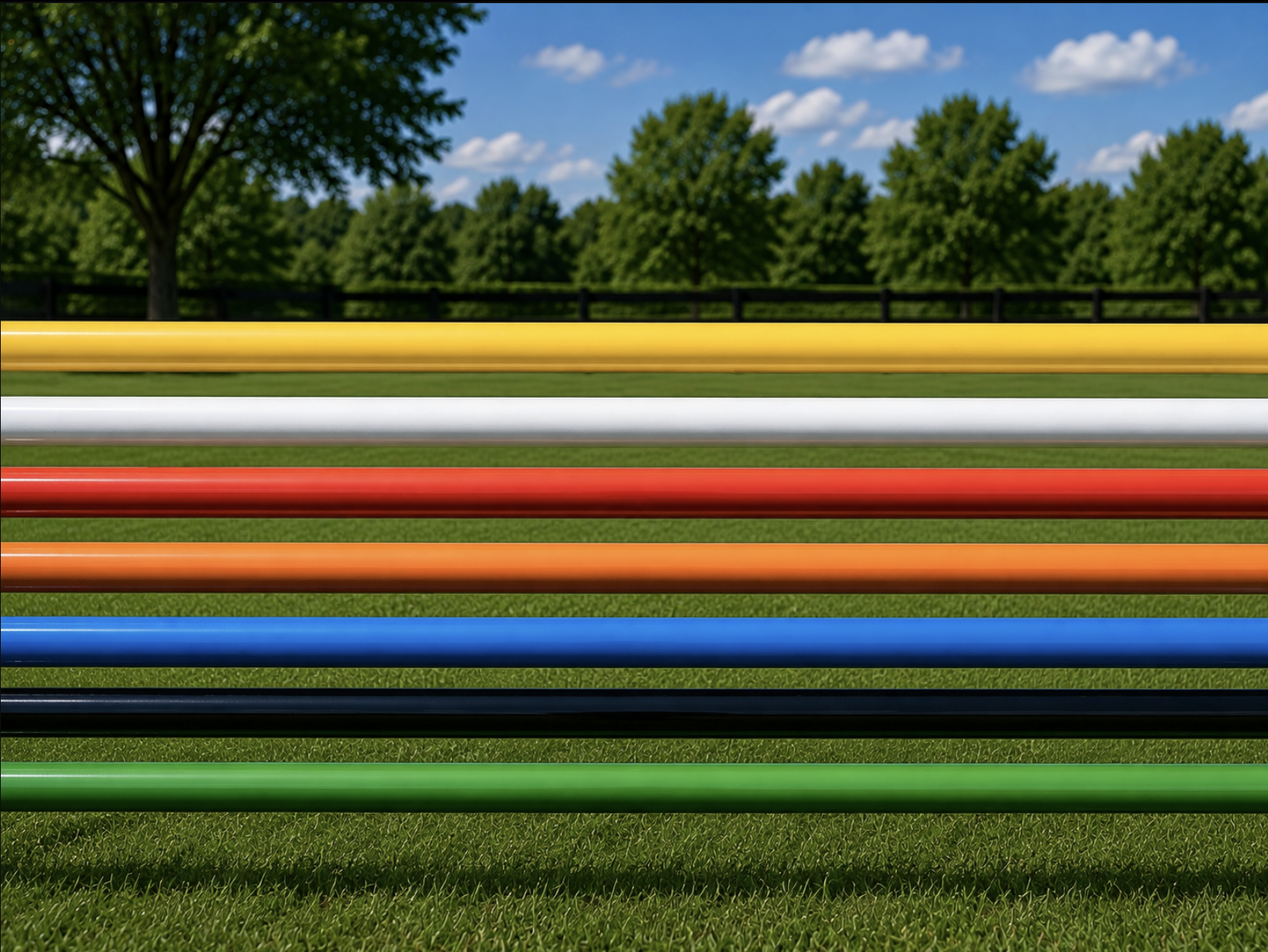 Plain Wooden Pole 3m